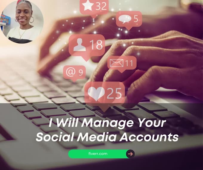 be your social media marketing manager and content creator