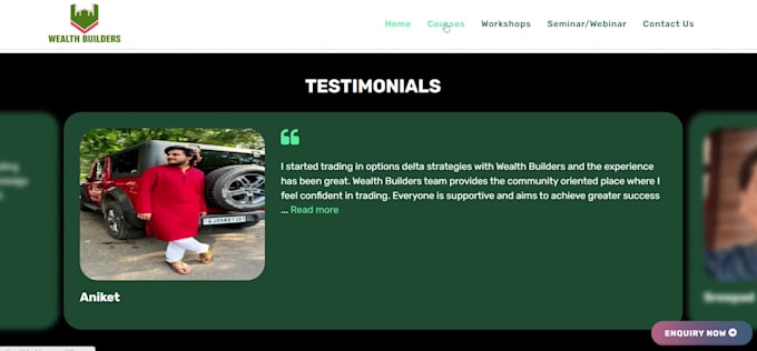 crafting stunning and responsive websites