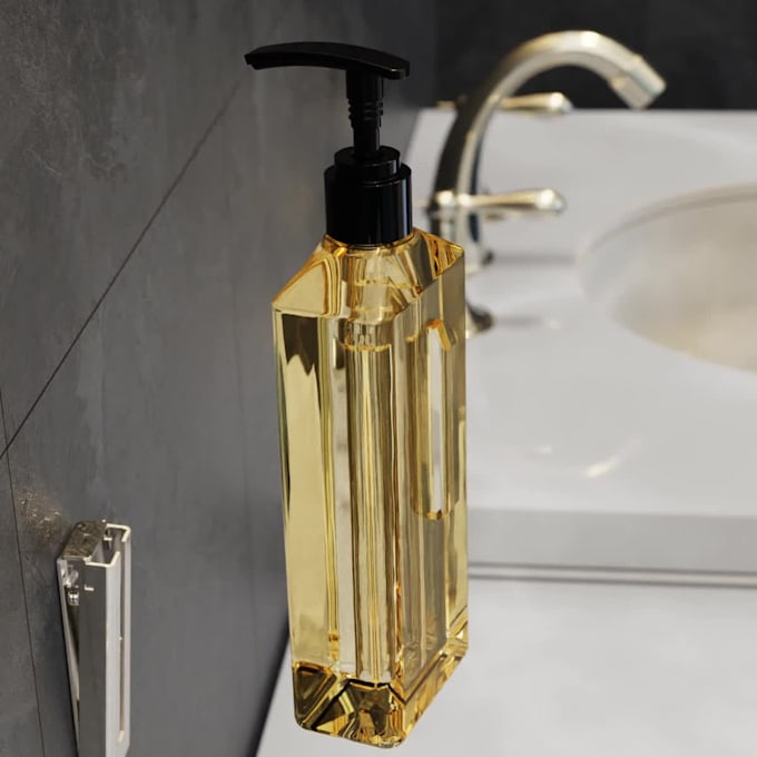 model and render sinks, faucets, shower sets, cabinets