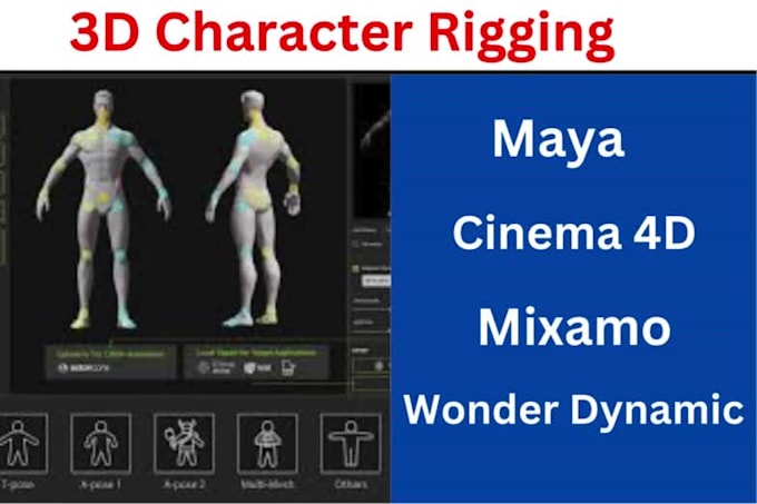 Do 3d character model, stylized character rigging in blender by John ...