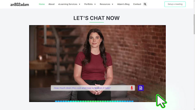 create a lifelike avatar chatbot