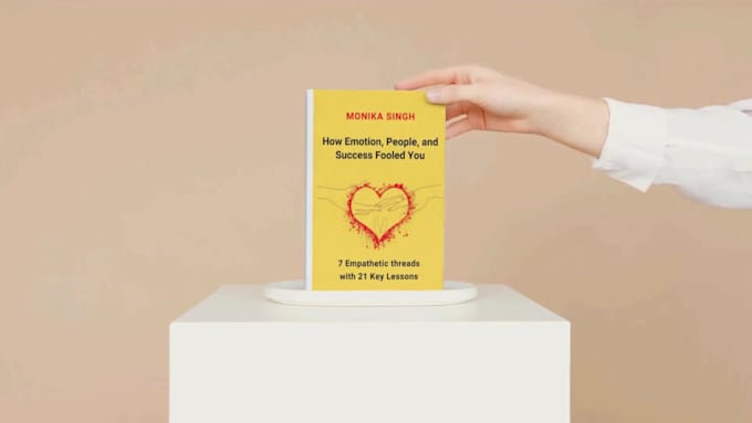 do convert your 2d book cover into 3d book mockup video