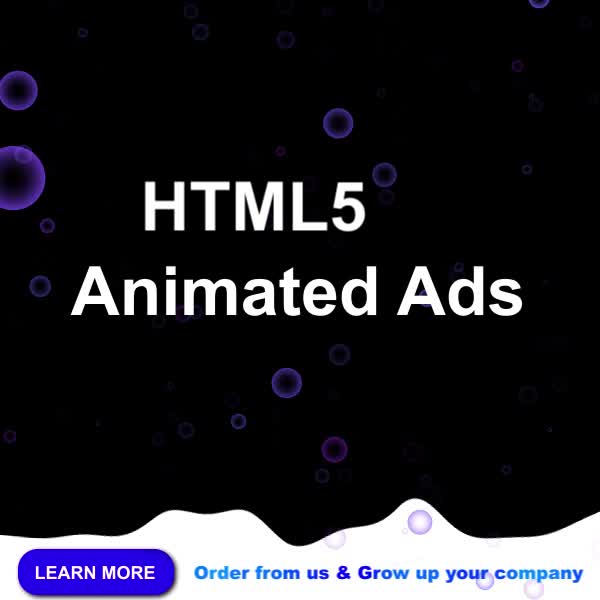 Design shopify, google, html5 static, animated banner ads by