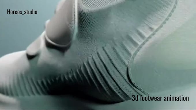 3d shoe animation 3d footwear video shoe design sneakers promo video 3d boot cgi