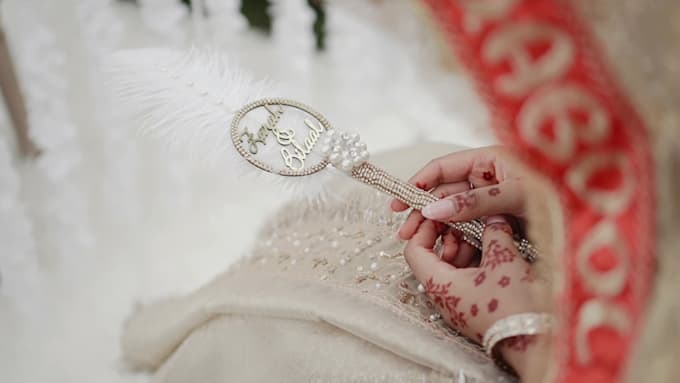 edit a cinematic beautiful wedding highlight