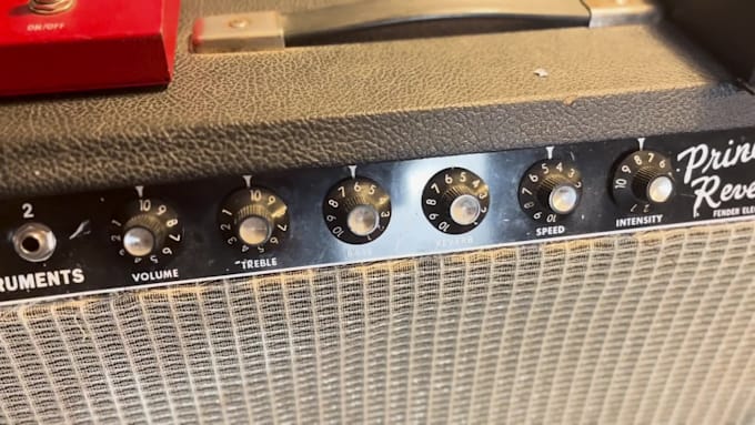 record vintage blues guitar
