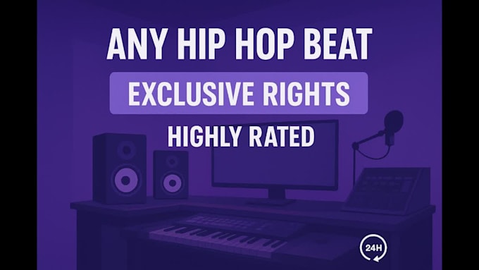 remake or produce any rap trap hip hop beat exclusive rights