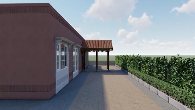 create realistic 3d exterior renders for your project