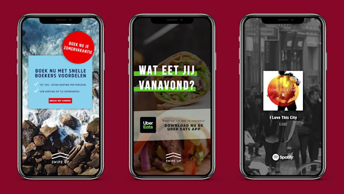create your instagram story, post, promo or ad video