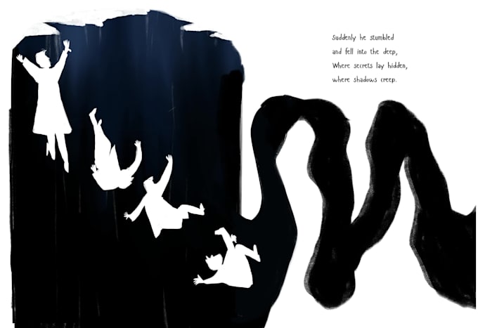 illustrate premium whimsical children book for you