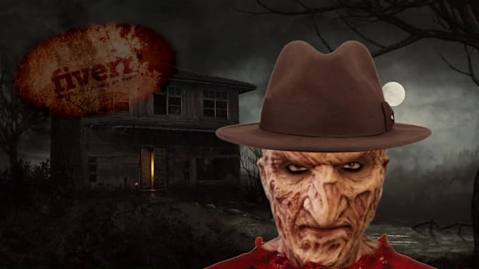 do a freddy krueger voice over and or video