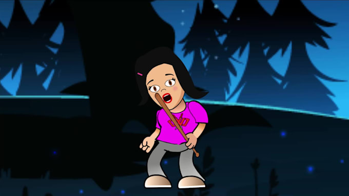animate any cartoon character and create 2d animated video
