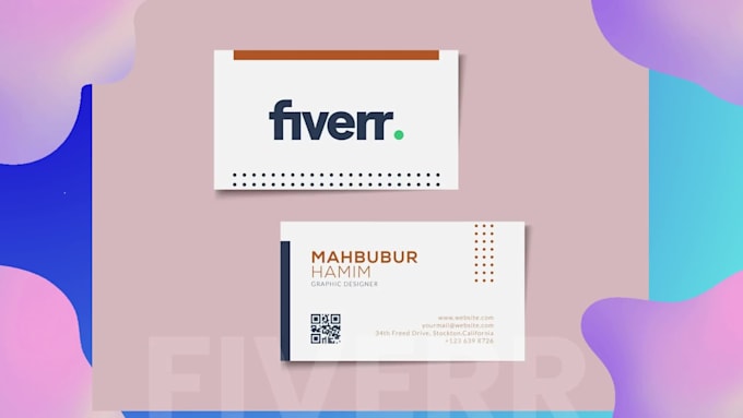 do minimal business card design