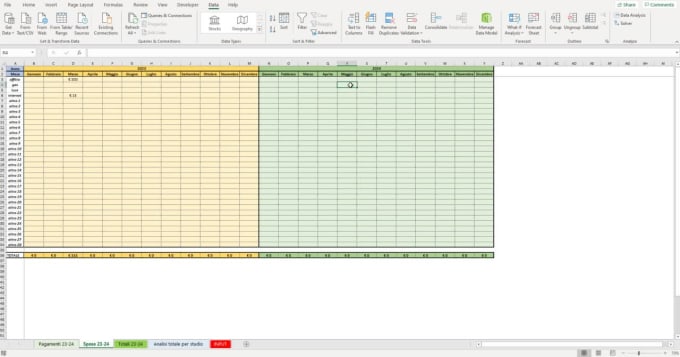 Create a professional excel spreadsheet with formulas and macros by ...