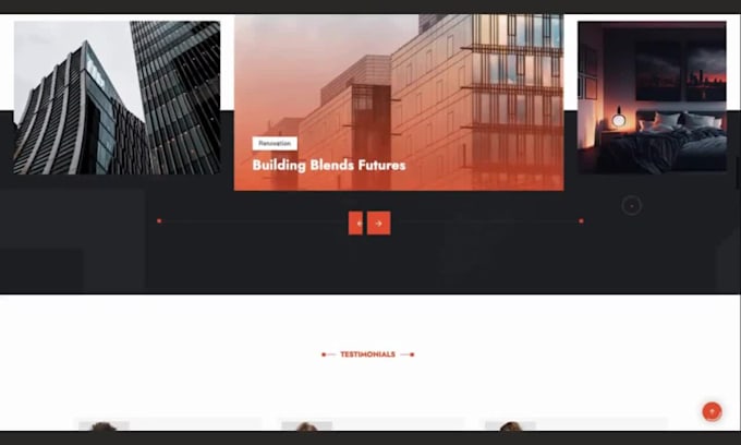 build a premium construction website or contractor website, handyman website