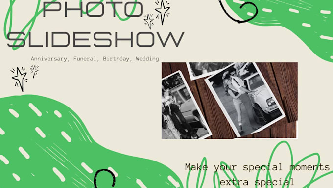 create a photo slideshow of your memories