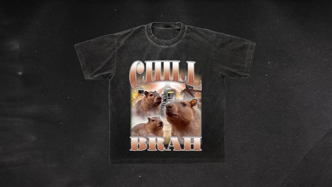 Design a custom animal or pet tshirt in bootleg style by