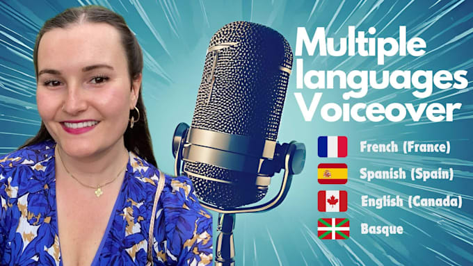 do a voiceover in french from france