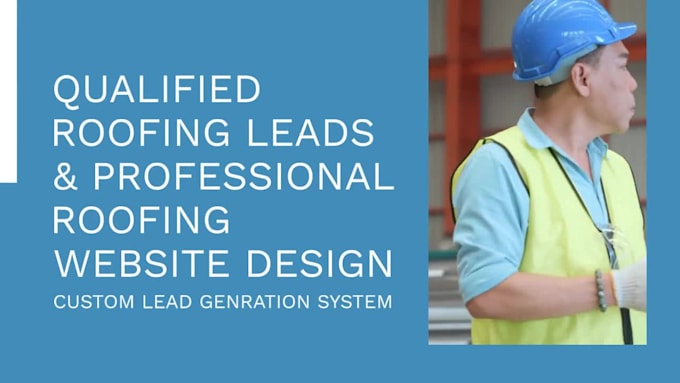 create high converting roofing website sales funnel for roofing leads generation