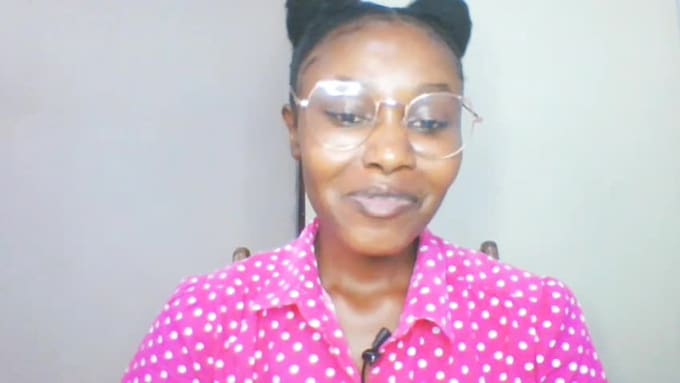record a clear and professional female voice over