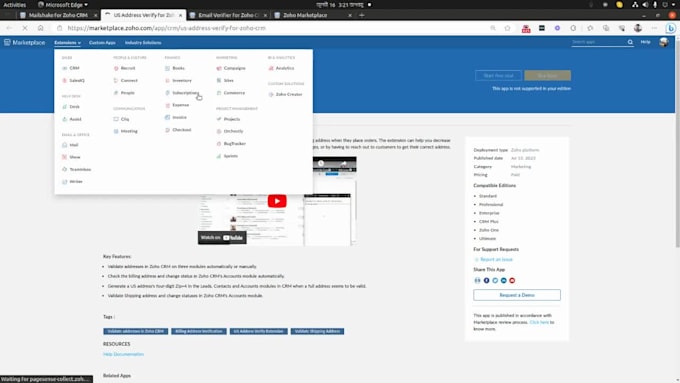 be your zoho CRM extension developer and consulting expert