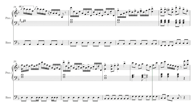 do accurate music transcription by ear
