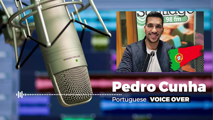 record portuguese male voiceover