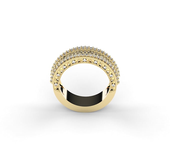 create photorealistic jewelry rendering and  jewelry animation from cad models