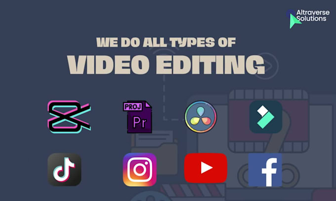 Do all types of video editing for you by Altraverse_sol | Fiverr