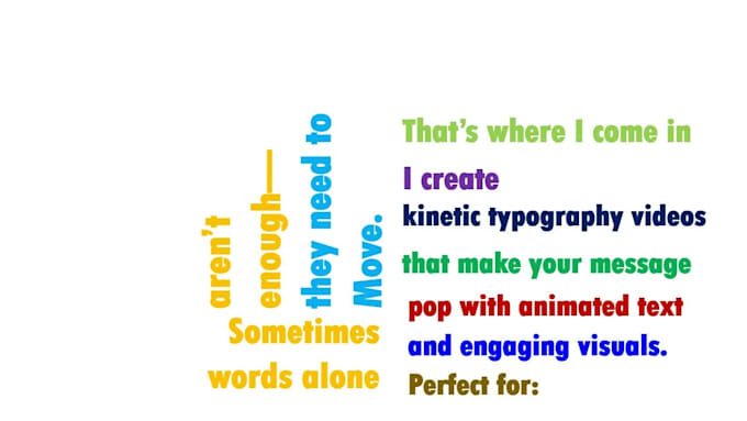 create an engaging kinetic typography video with motion text animation
