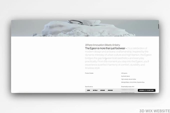 Build interactive website 3d animated website 3d wix studio 3d wix ...