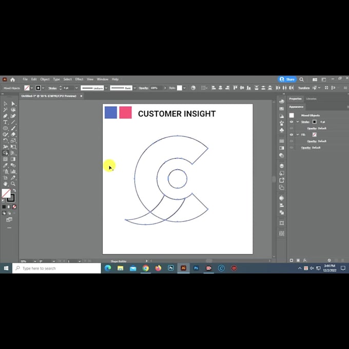 vector trace alter fix edit modify recolor tweak your old existing logo