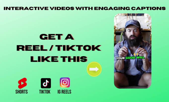 Edit Tiktoks Reels And Shorts With Captions By Theedithouse Fiverr