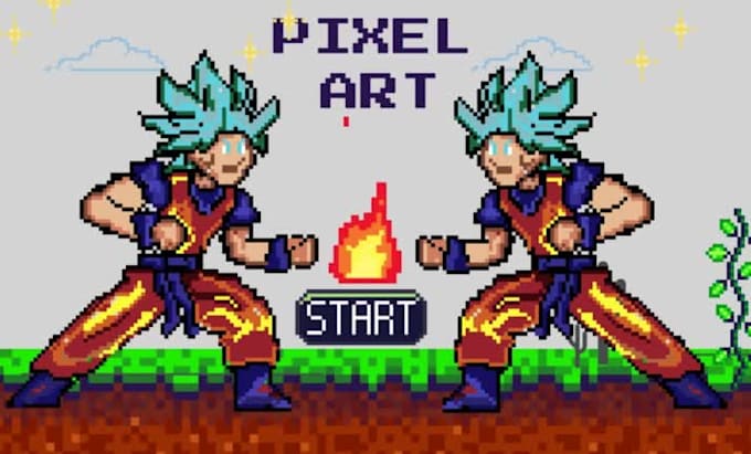 Crea animaciones de pixel art y hojas de sprites para tu personaje y ...
