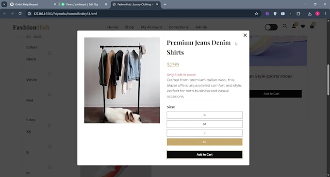Create a responsive website using html, css and javascript by ...