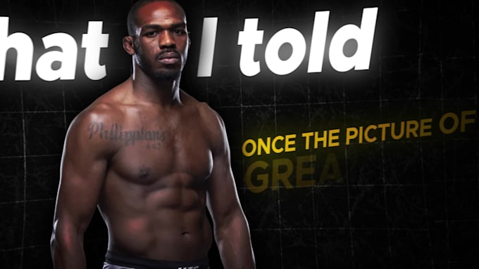 do professional boxing, ufc, MMA video editing for you