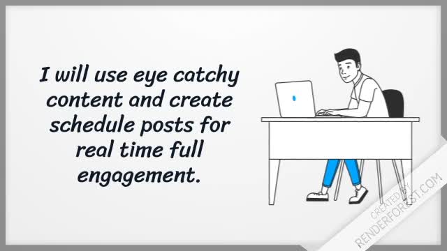 be a social media manager