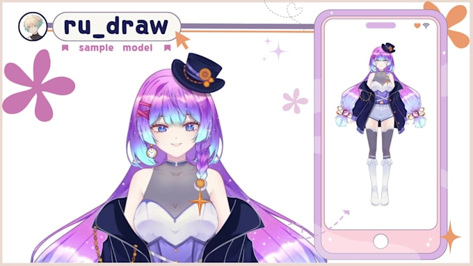 design and rig your vtuber streaming model