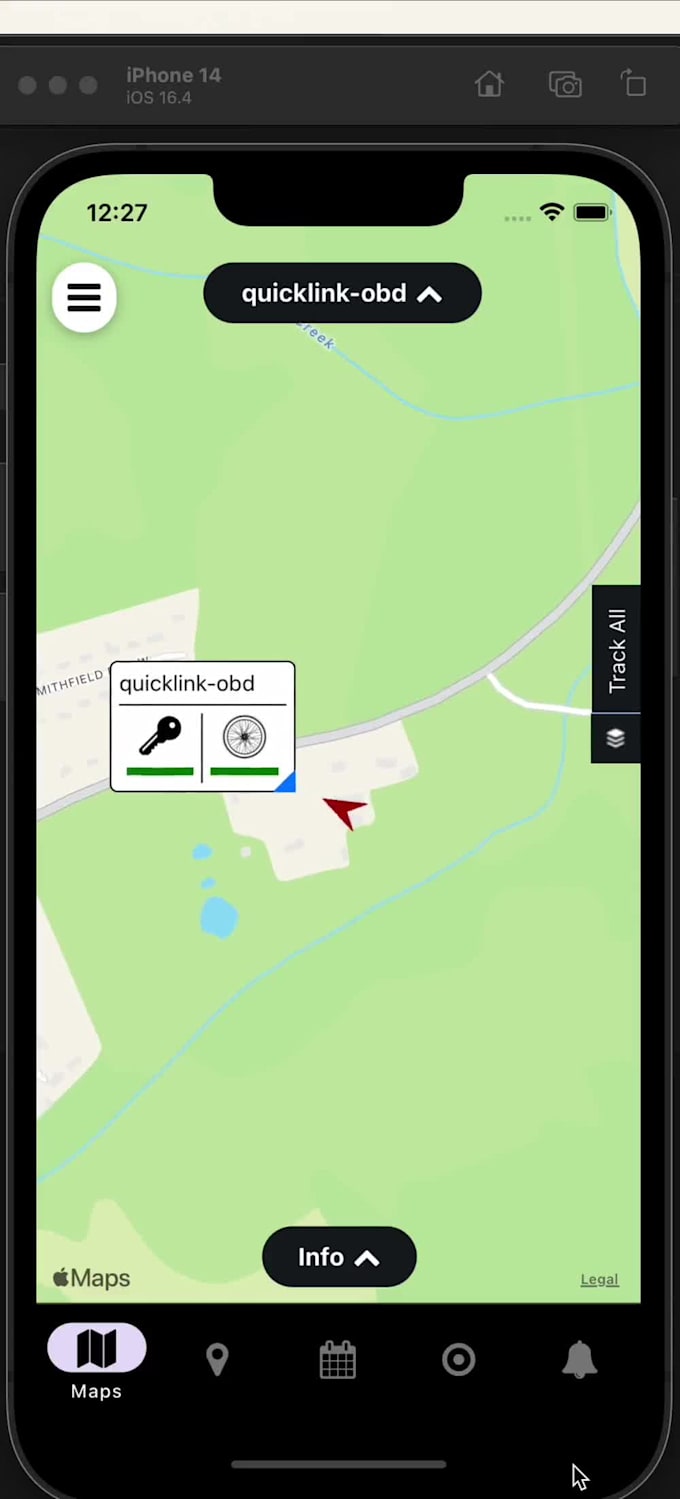 create react native application for IOS and android and fix bugs in existing app