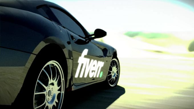 create an amazing dust car drifting intro video