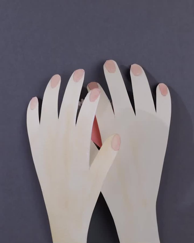 create attractive paper cutout stop motion animation