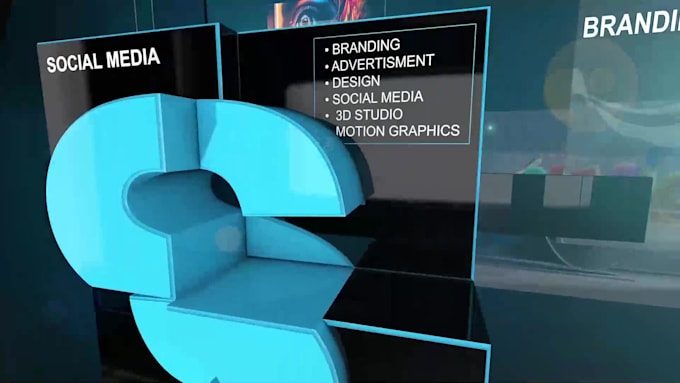 do 3d logo animation intro video
