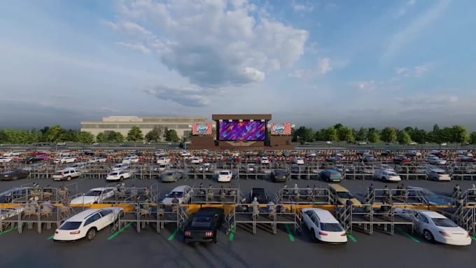 design outdoor show and events