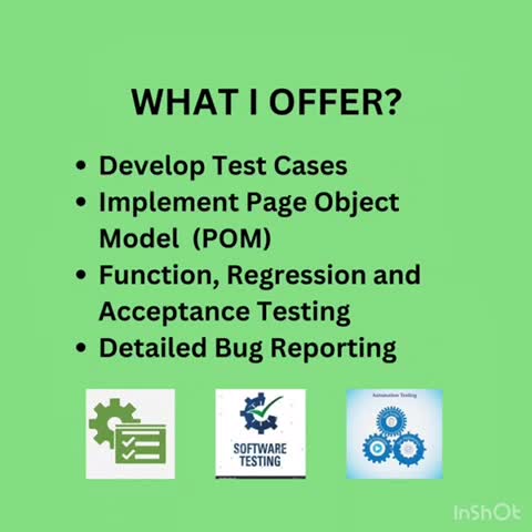 help in automation testing using playwright, cypress and selenium