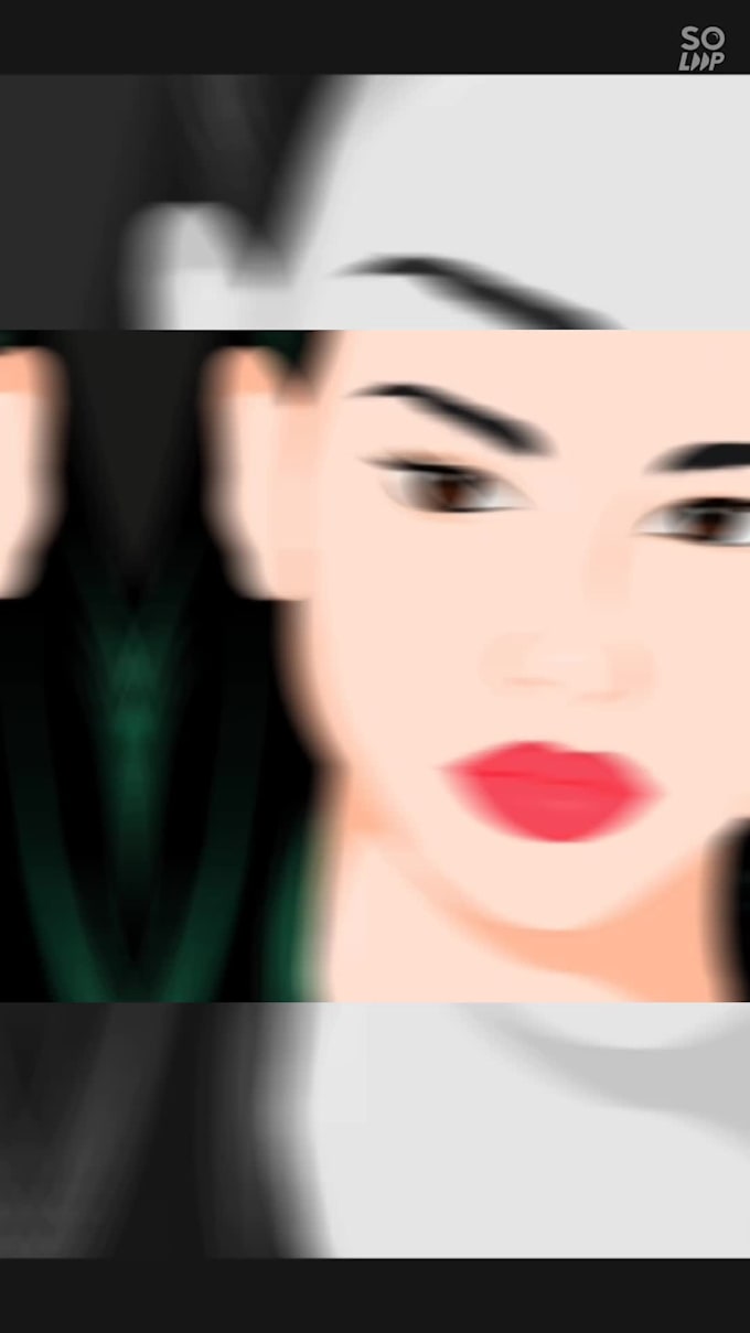 make digital vexel portraits and illustrations
