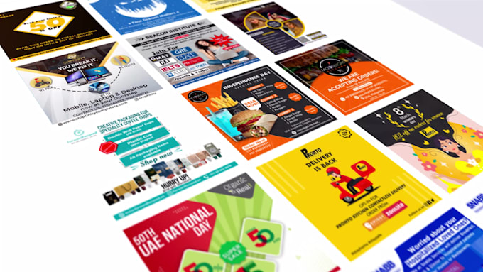 do creative instagram and facebook post
