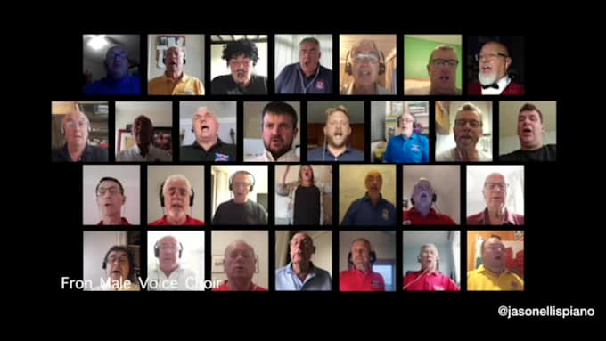 bring your singers together in a virtual choir recording