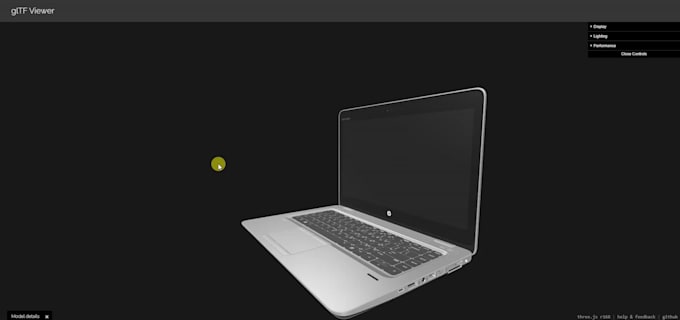 provide 3d product glb, gltf and usdz models