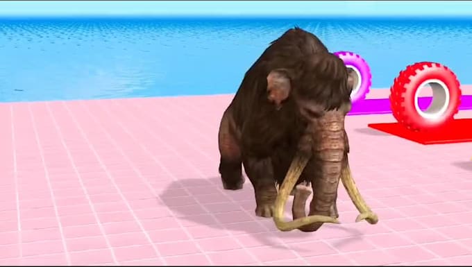 create 3d animation stories of humans with animals