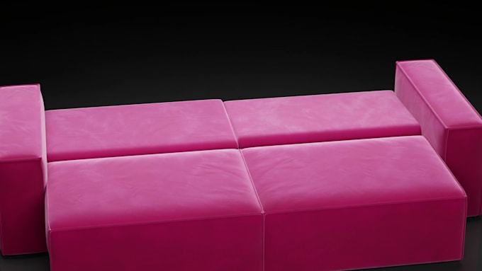 do 3d animation furniture